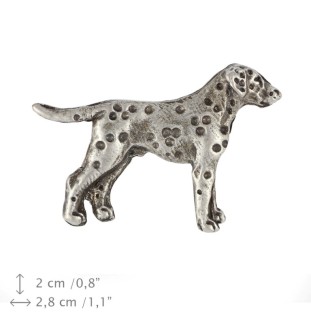 Dalmatyńczyk pin posrebrzony Art-Dog